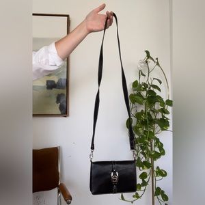 Black Leather Purse Etienne Aigner